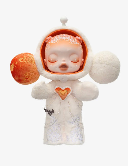 PRE ORDER MEGA α SKULLPANDA 400% White Moon