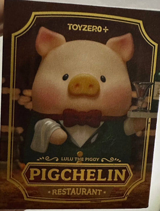 Lulu the pig Pigchelin restaurant series