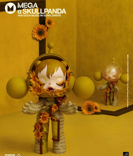 MEGA a SKULLPANDA 400% Van Gogh
Museum Sunflowers