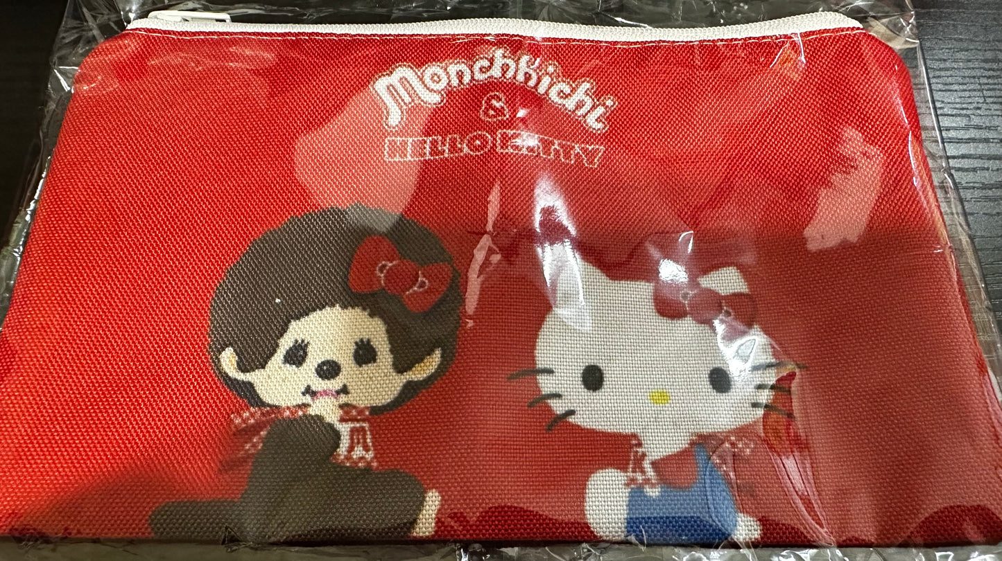 Monchichis make up/pencil bag