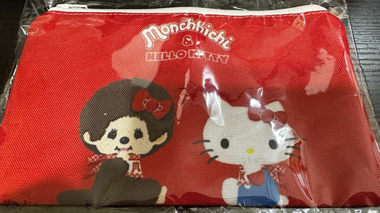 Monchichis make up/pencil bag