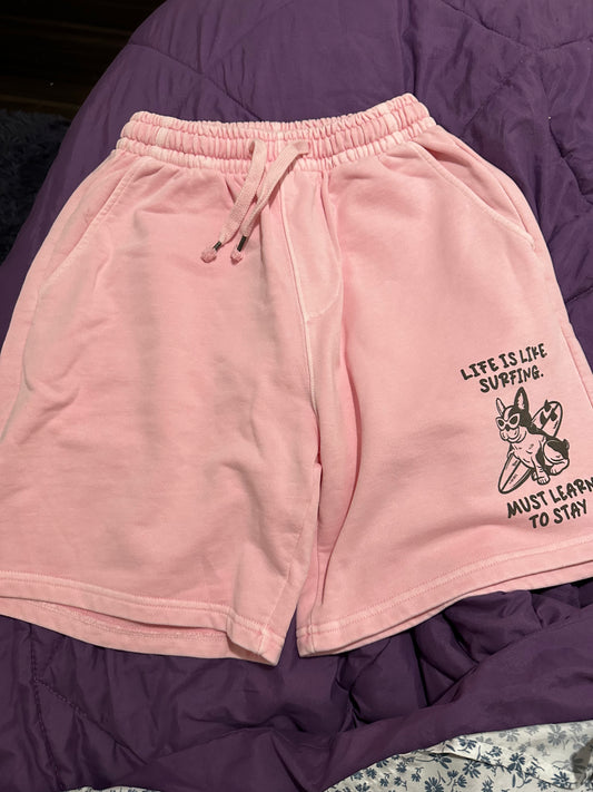 Monsters pink short fits M/L