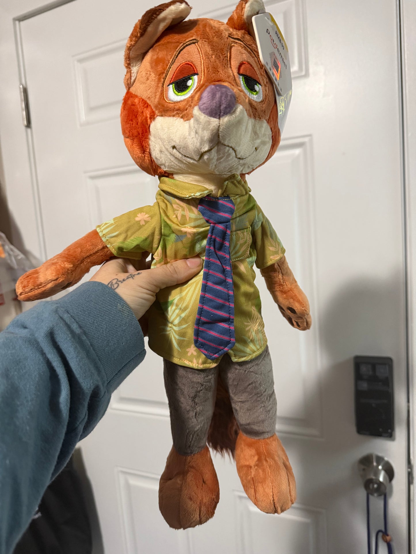 Nick Zootopia large plush  official