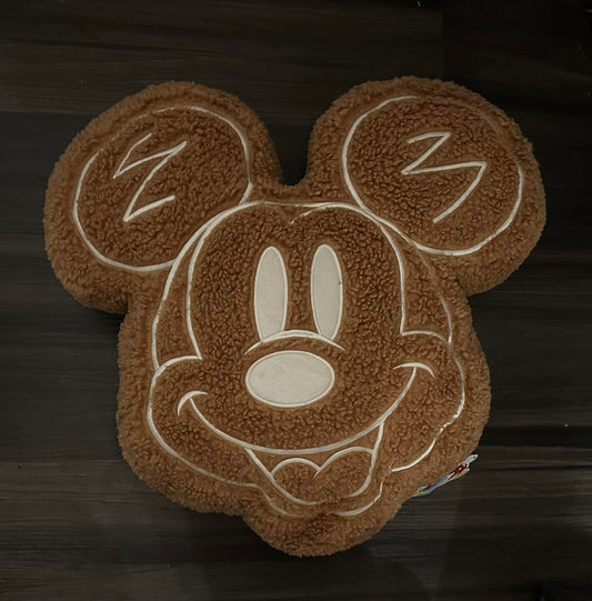 Mickey gingerbread pillow