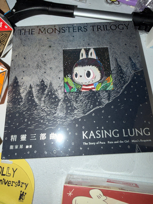 The Monsters Trilogy book by artist Kasing Lung,