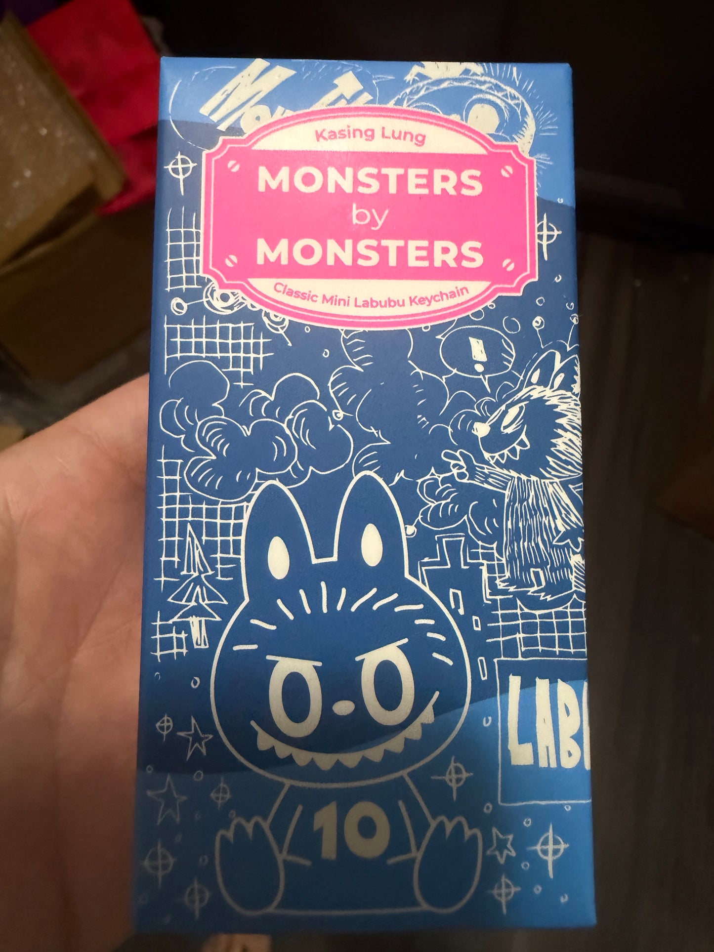 THE MONSTERS LABUBU CLASSIC MINI LABUBU KEYCHAIN SERIES