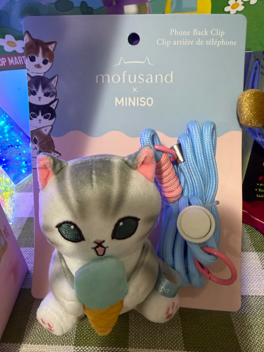 Mofusand phone clip authentic