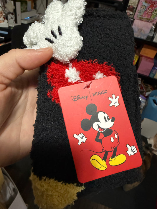 Mickey fluffy socks