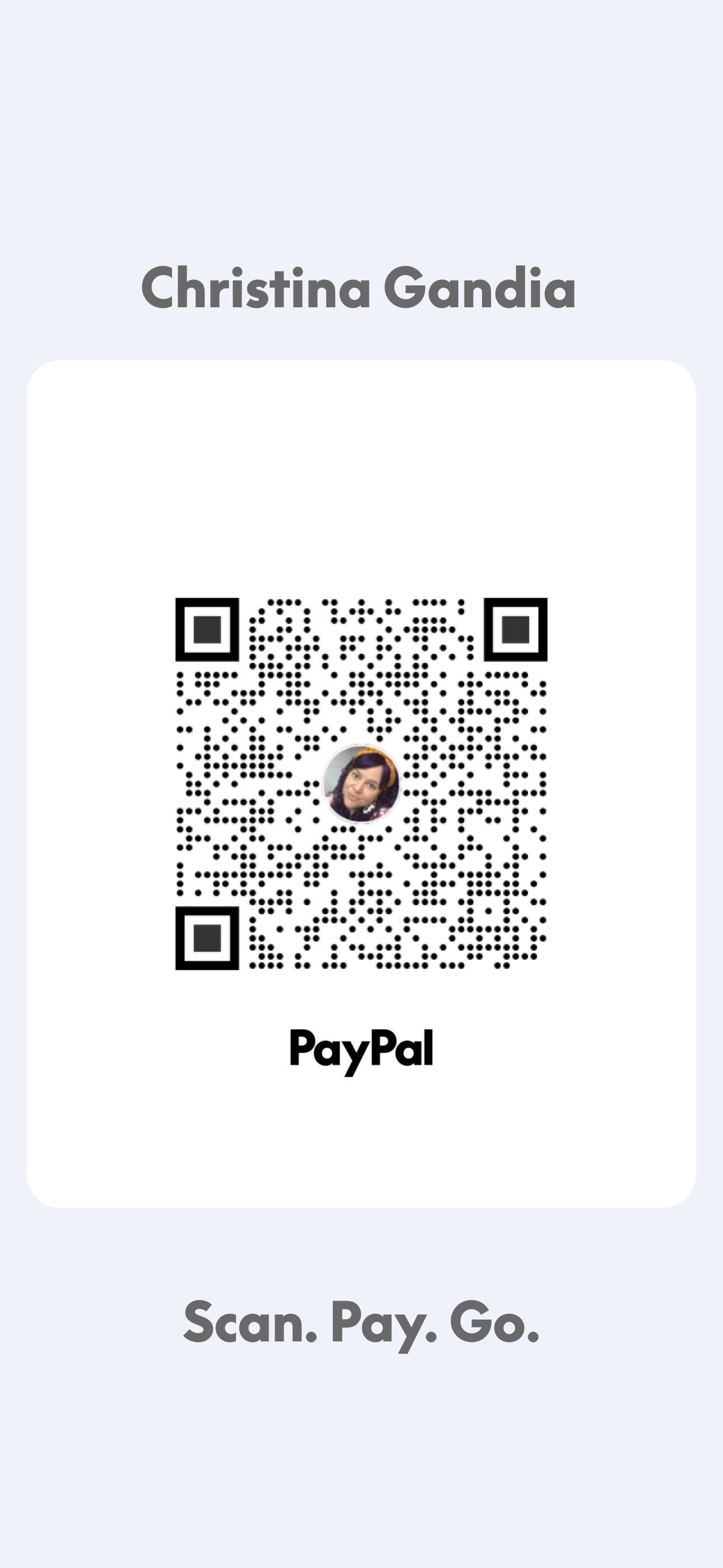 PAYPAL christinayantonio2015@gmail.com