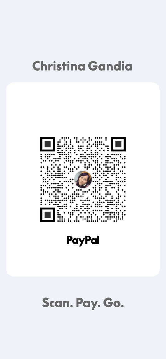 PAYPAL christinayantonio2015@gmail.com