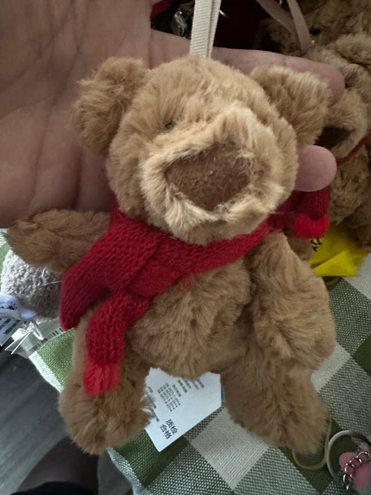 Amuseable bear ornament plush