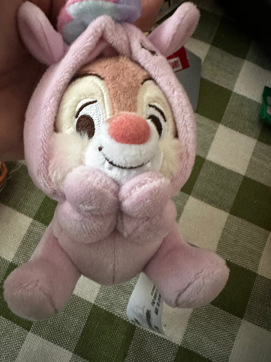 Popmart Disney Chip & Dale Unicorn plushies keychain