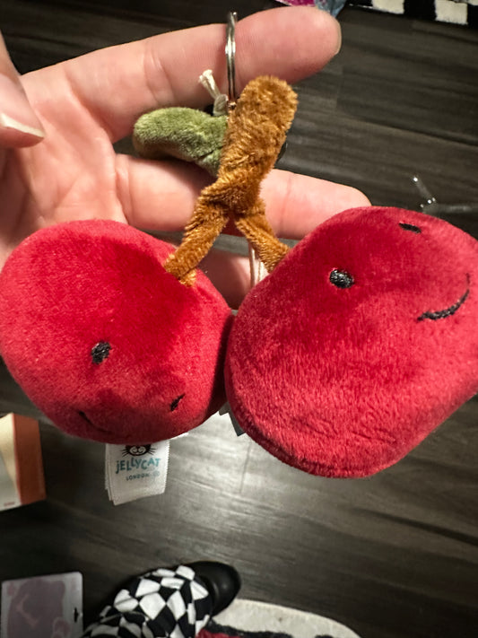 Amuseables Cherries Bag Charm