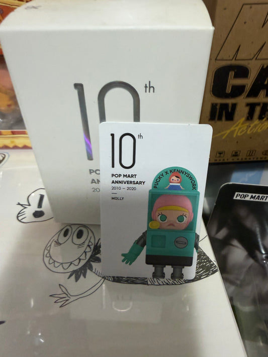 POP MART 10th ANNIVERSARY 2010-2020 MOLLY 100% figure