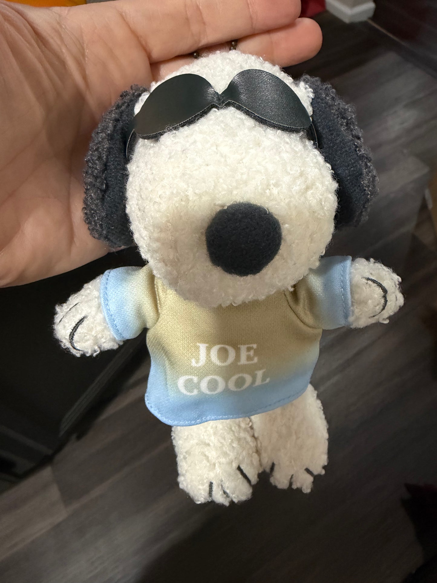 Snoopy plush keychain