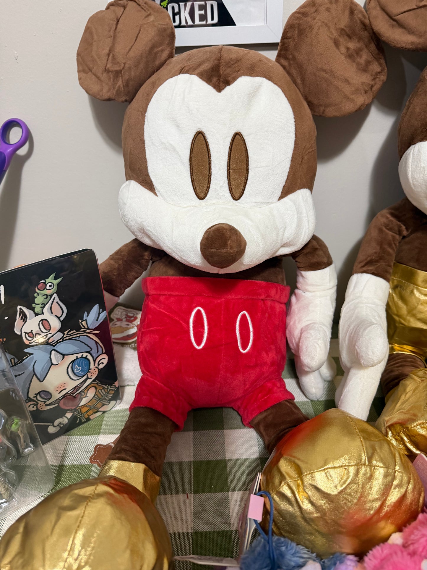 Big Mickey Plush authentic