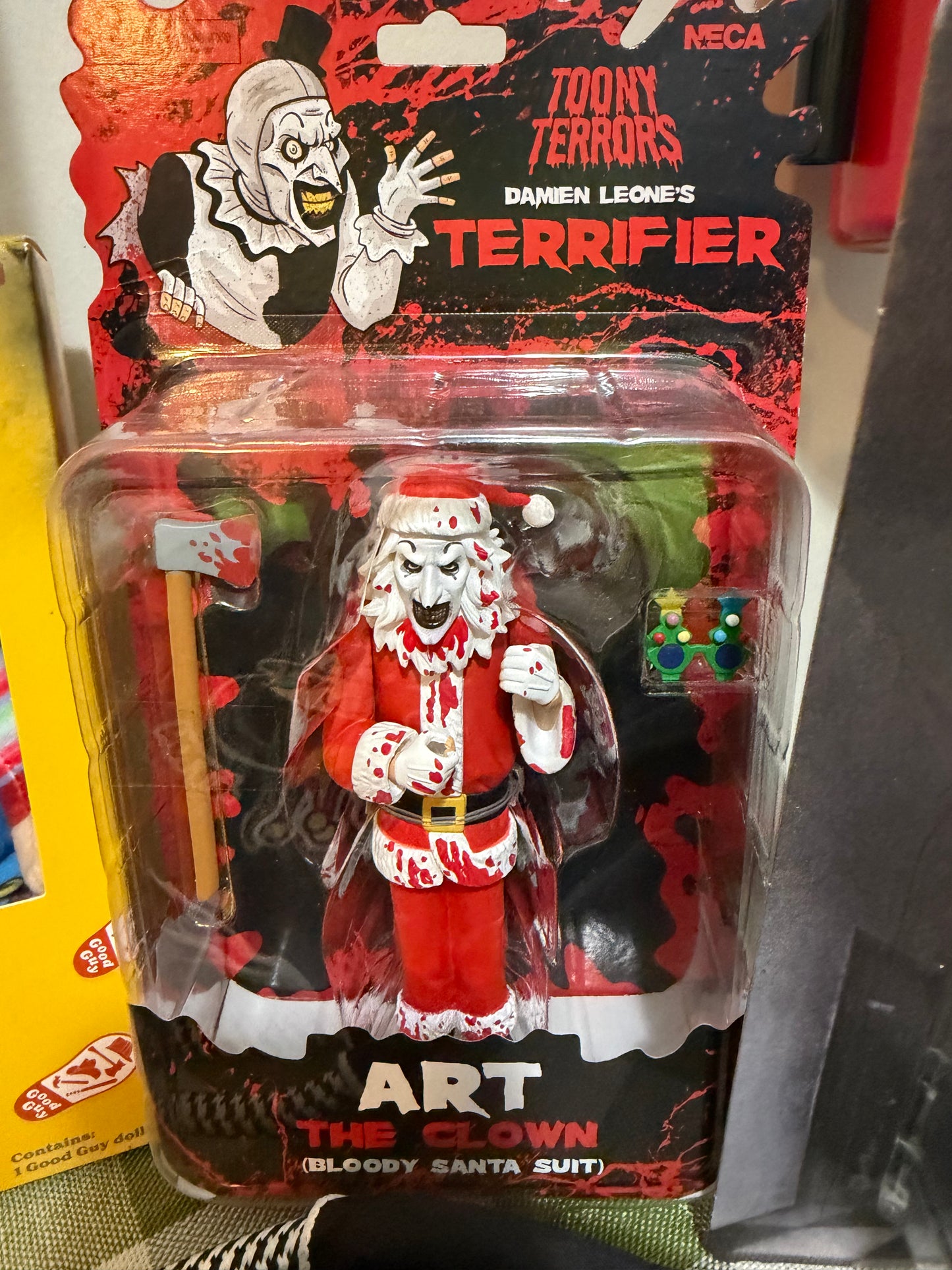 Toony Terrors Damien Leones Terrifier Art the Clown NECA