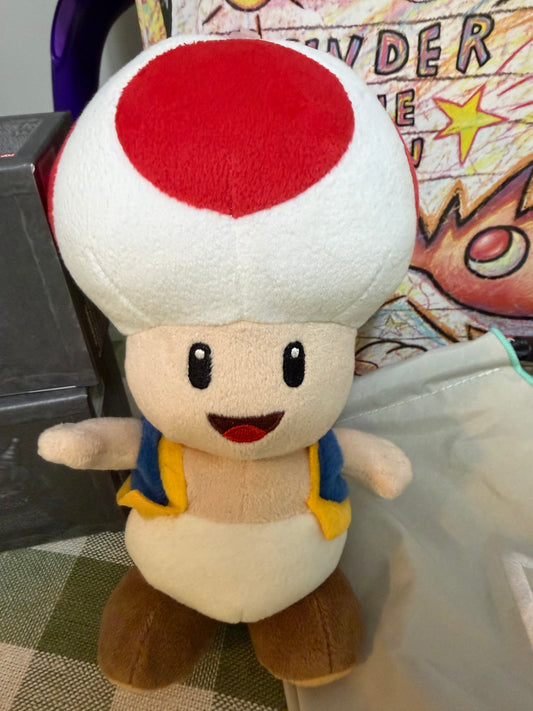 Toad plush