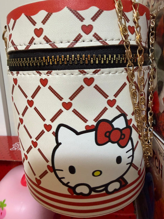 HK bag with 20 lip gloss